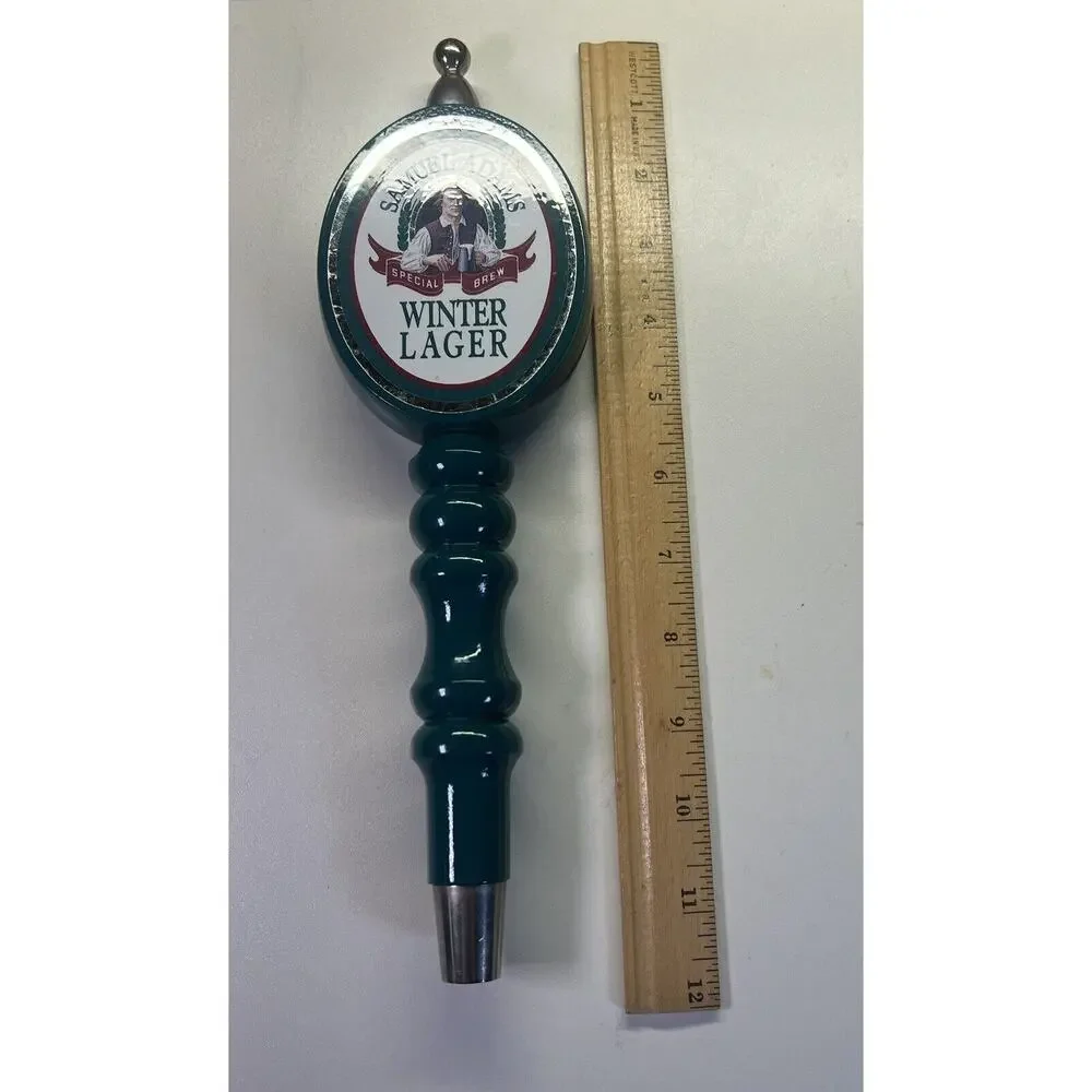 Vintage Samuel Adams Winter Lager Special Brew teal‎ 11.25
